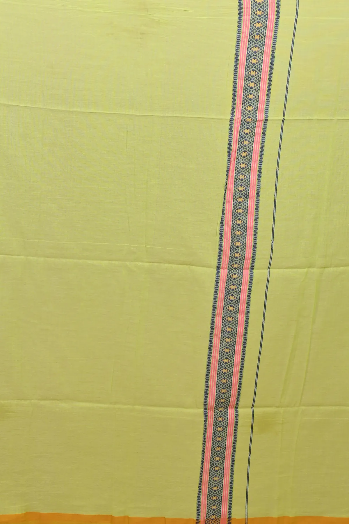 DipDiya Pure Cotton Green Hima Crafted with Soul Handloom Sarees