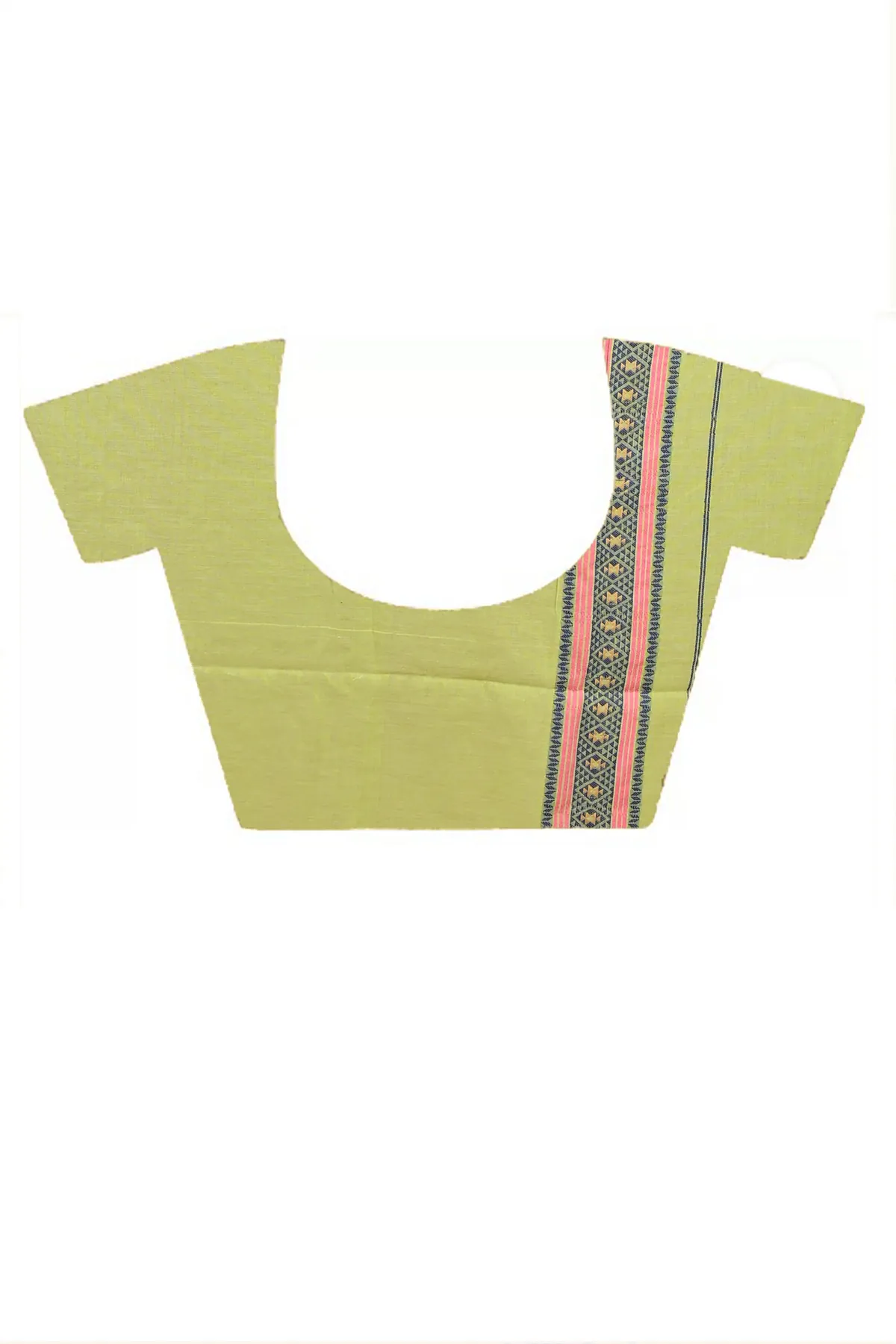 DipDiya Pure Cotton Green Hima Crafted with Soul Handloom Sarees
