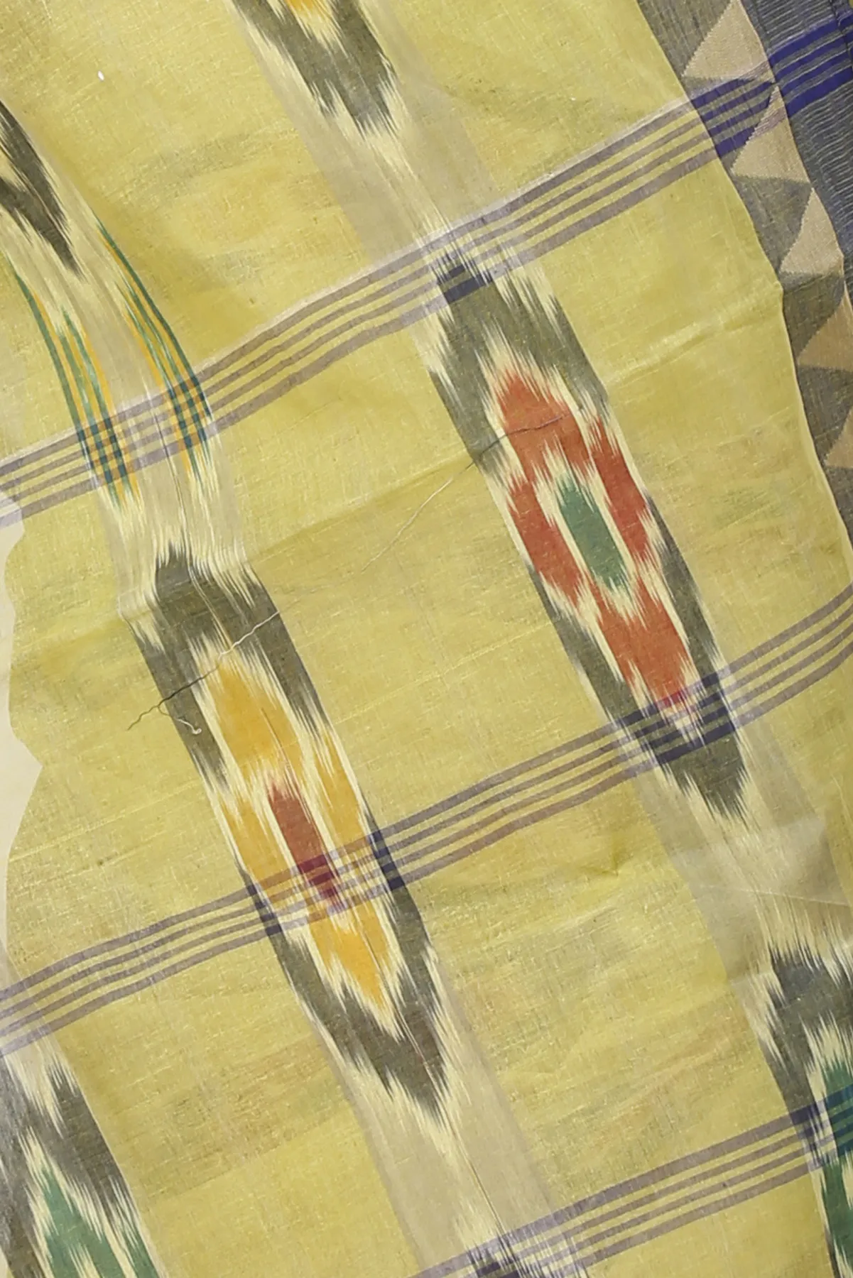 DipDiya Pure Cotton Green Mili Pure Bengali Grace Tant Sarees
