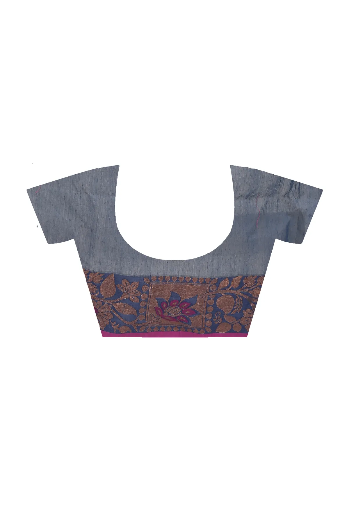 DipDiya Pure Cotton Green Swarno Handcrafted Elegance Handloom Sarees