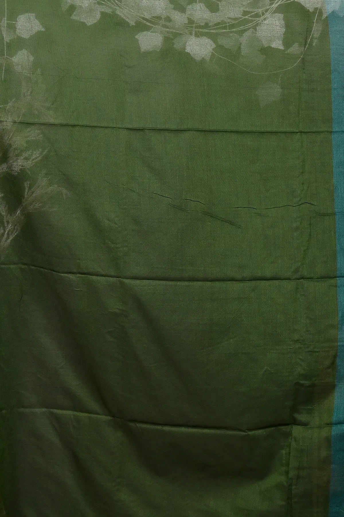 DipDiya Pure Cotton Green ThanKhaditu Elegant by Tradition Handloom Sarees