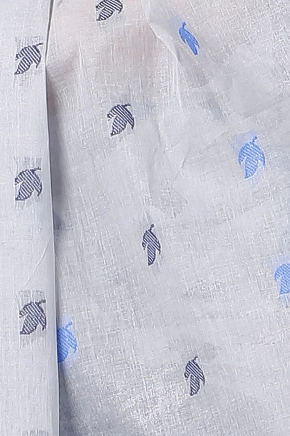 DipDiya Pure Cotton Grey Provati Heritage Elegance Tant Sarees