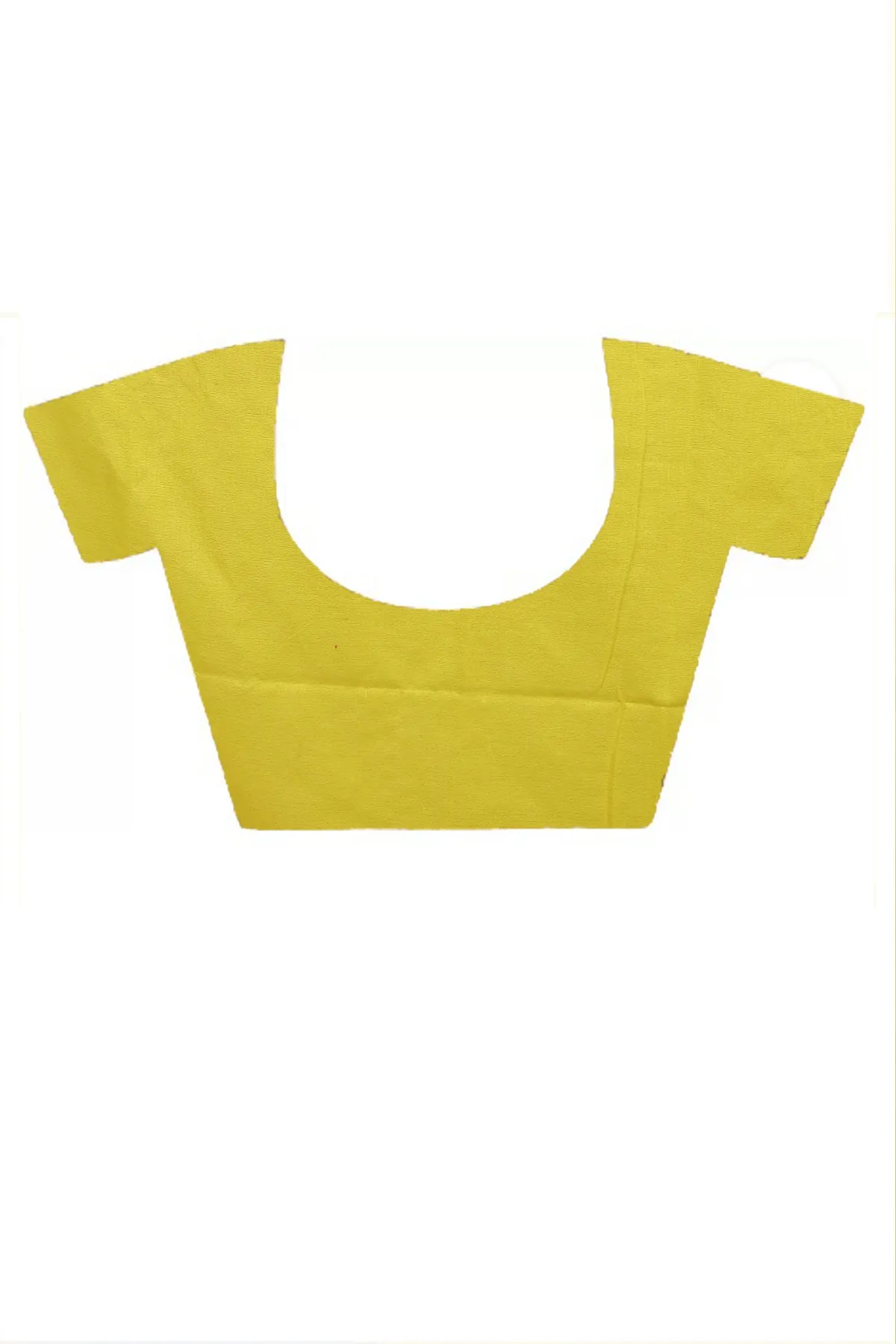 DipDiya Pure Cotton Lemon Yellow Gittu Classic Bengali Handloom Sarees