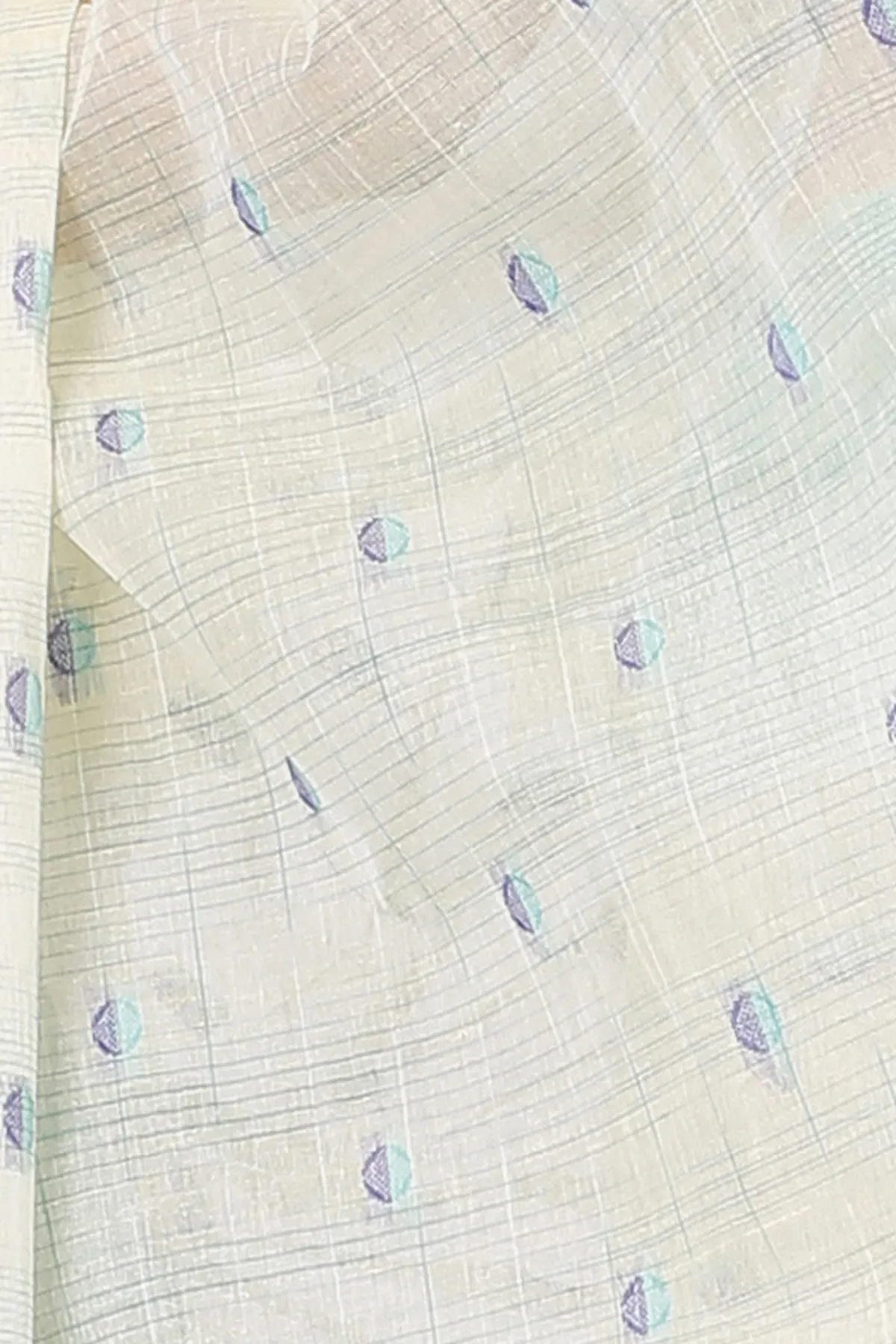 DipDiya Pure Cotton Light Green Ishvari Stories of Bengal Tant Sarees