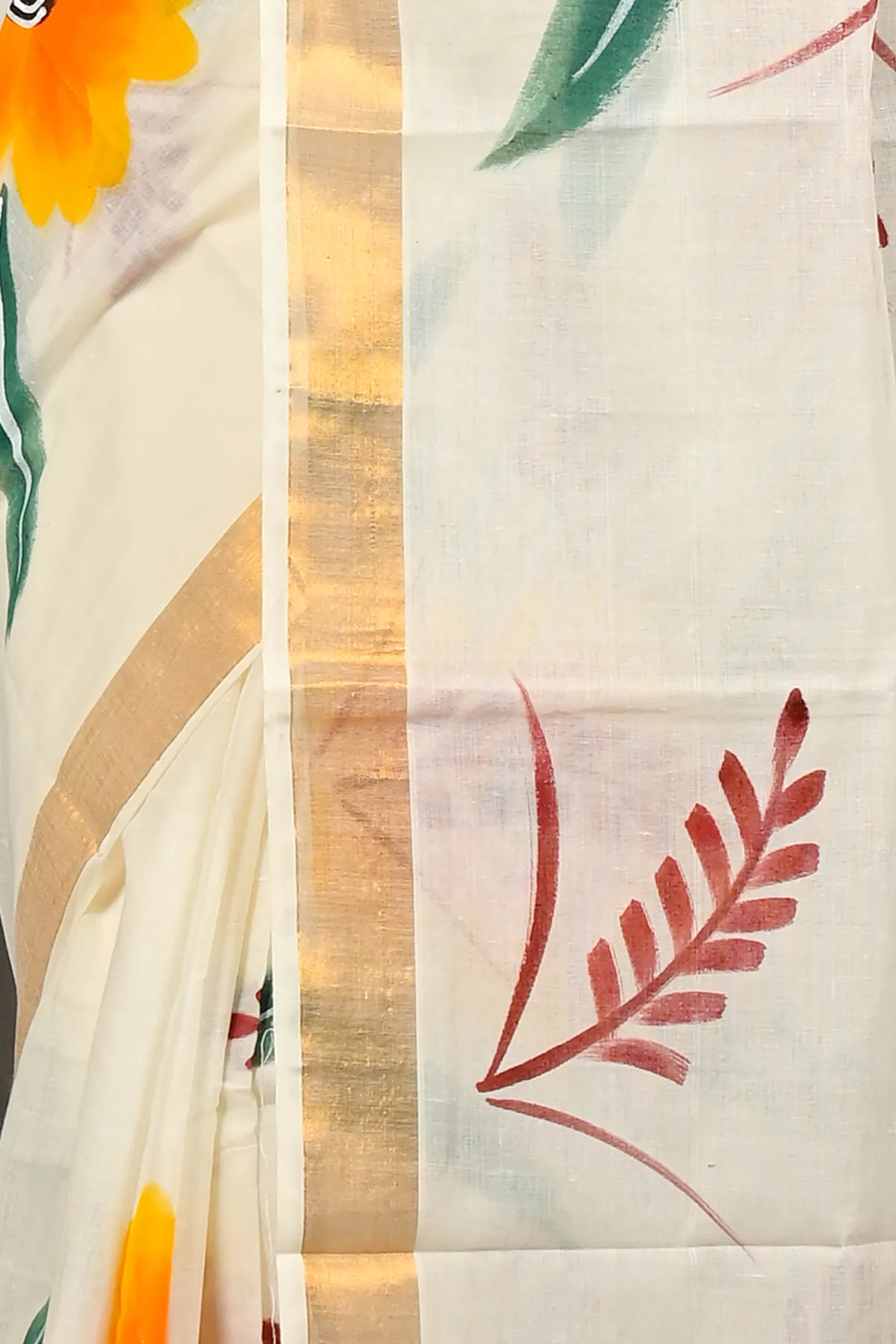 DipDiya Pure Cotton Multi-Coloured Hataka Tradition in Every Threads Hand Painted Sarees