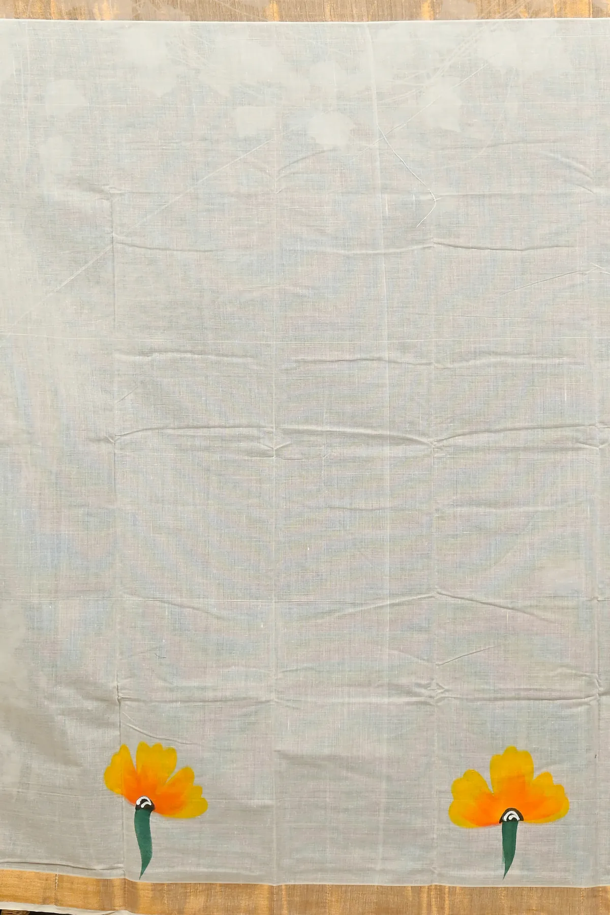 DipDiya Pure Cotton Multi-Coloured Hataka Tradition in Every Threads Hand Painted Sarees