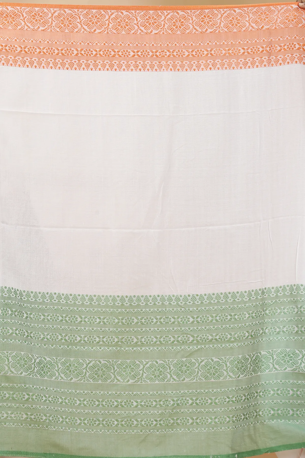 DipDiya Pure Cotton Multi-Coloured Mala Traditional Elegance Handloom Sarees