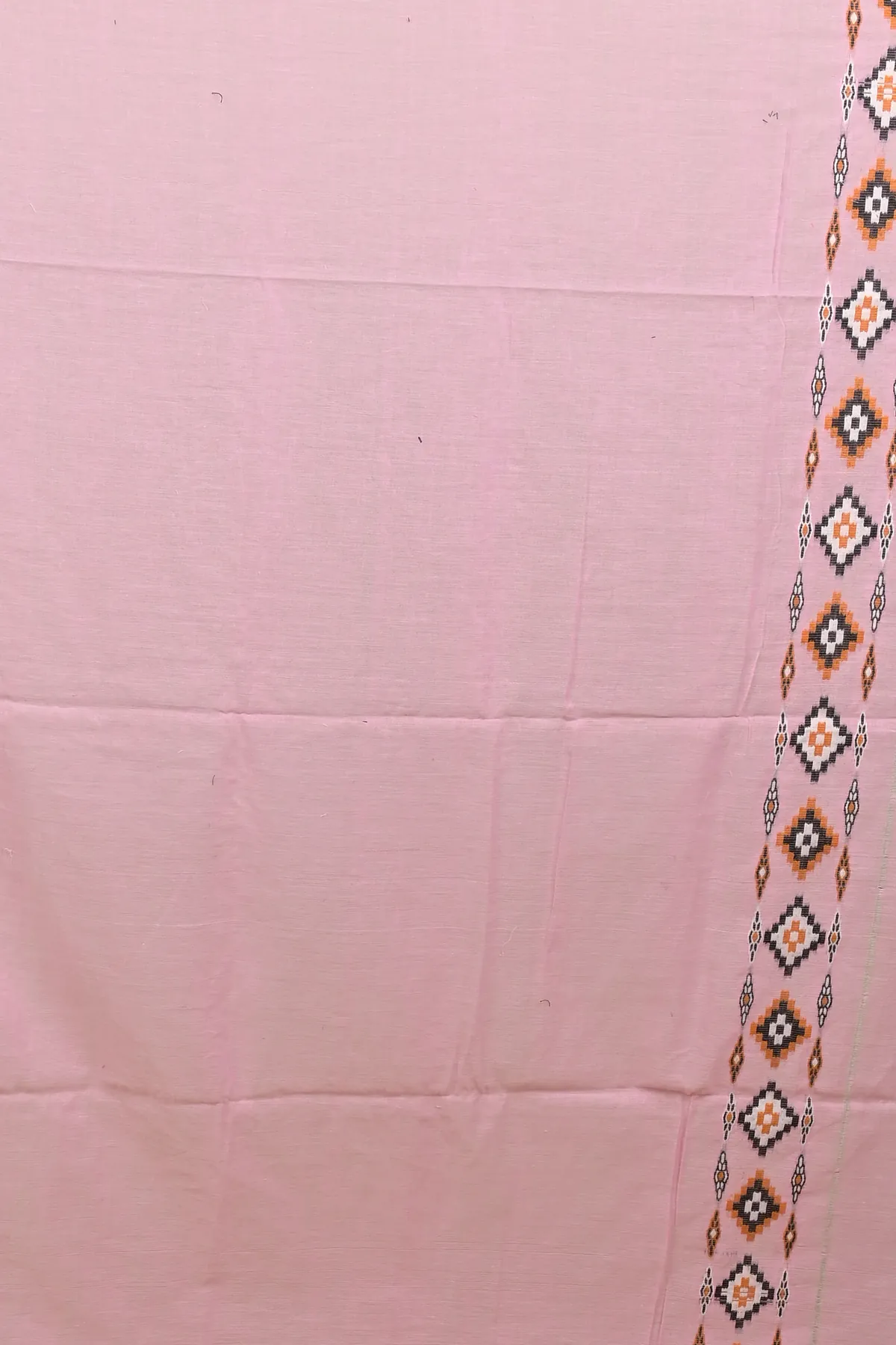 DipDiya Pure Cotton Pink Hitaashi Crafted by Artisans Handloom Sarees
