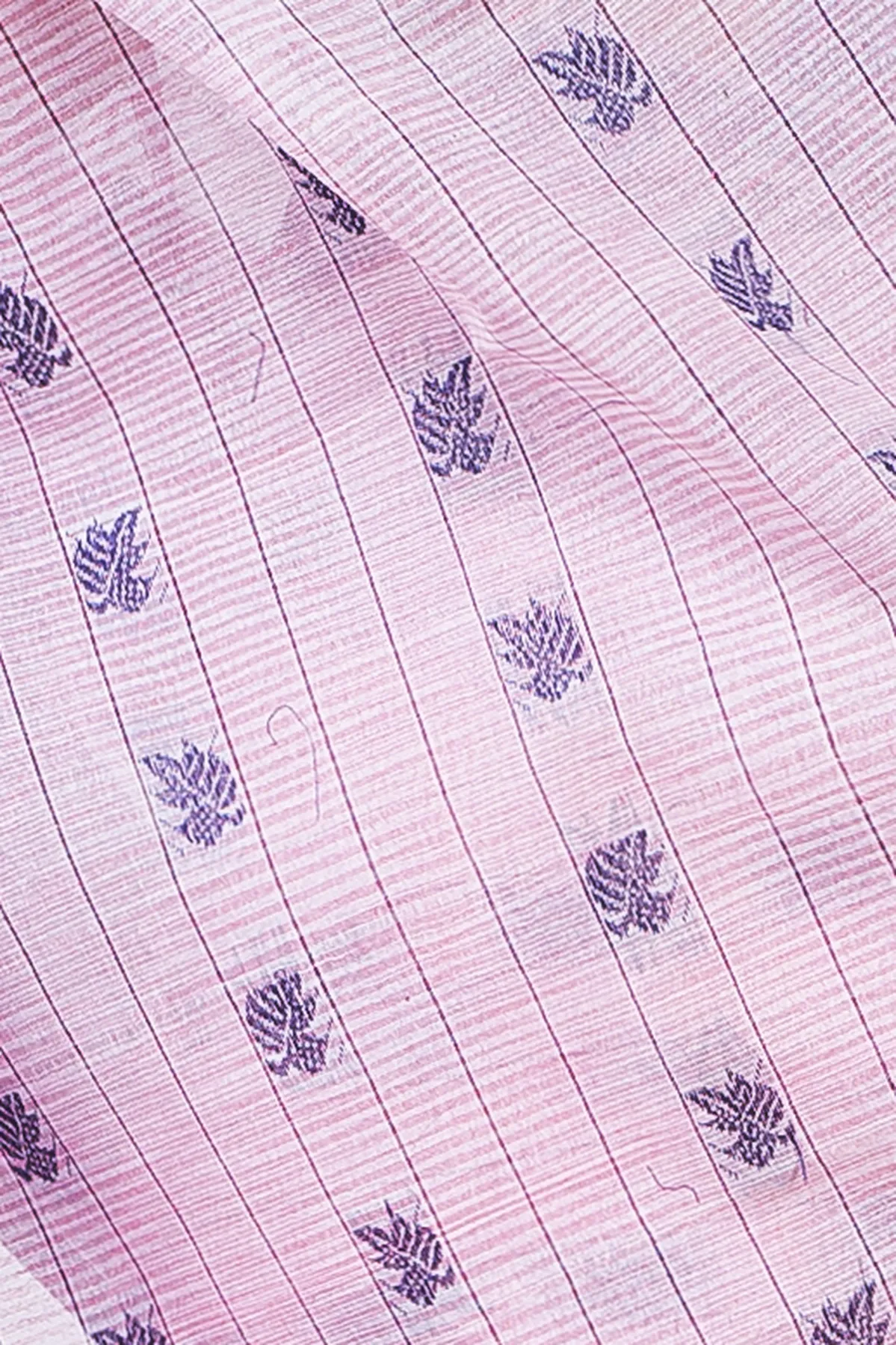 DipDiya Pure Cotton Pink KotkiTat Crafted in Bengal Tant Sarees
