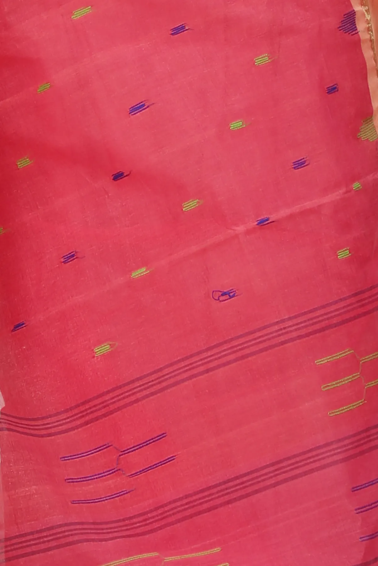 DipDiya Pure Cotton Pink Metu Bengal’s Legacy Tant Sarees