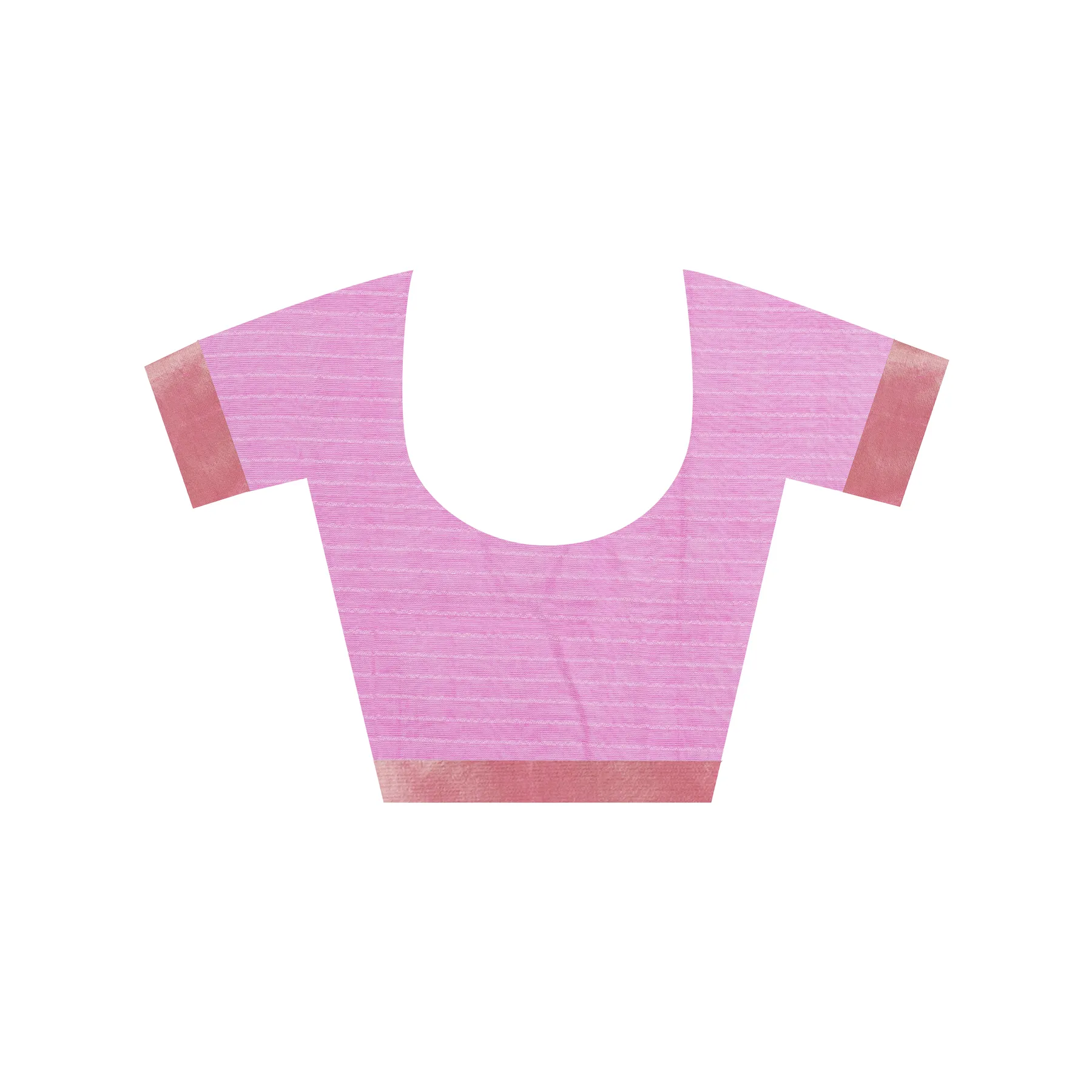 DipDiya Pure Cotton Pink Souraovi Hand Stories of Bengal Handloom Sarees