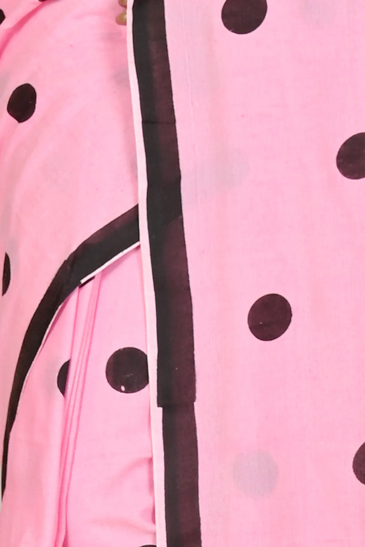 DipDiya Pure Cotton Pink Tip Threads of Tradition Handloom Sarees