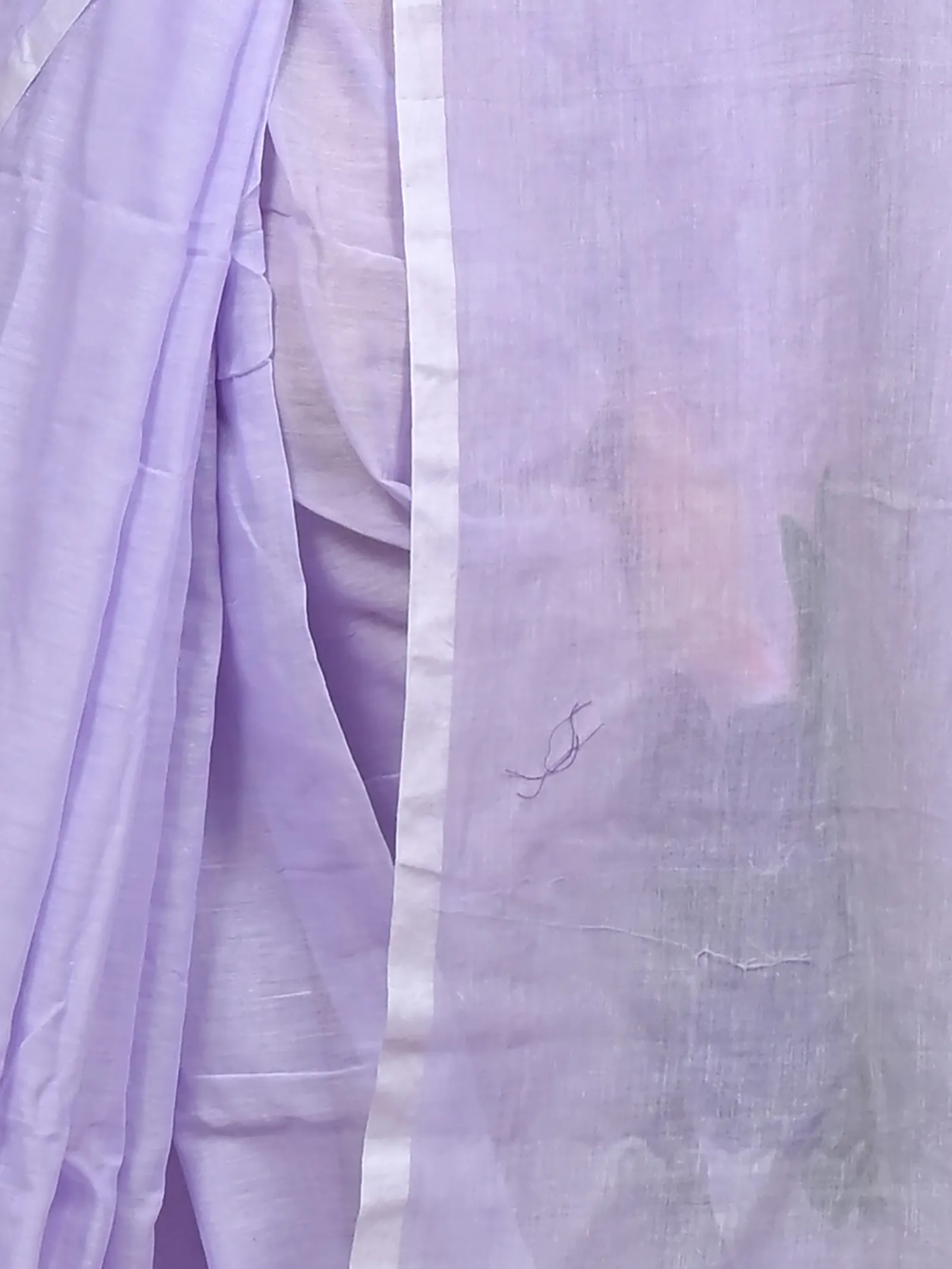 DipDiya Pure Cotton Purple Norika Essence of Bengal Hand Painted Sarees