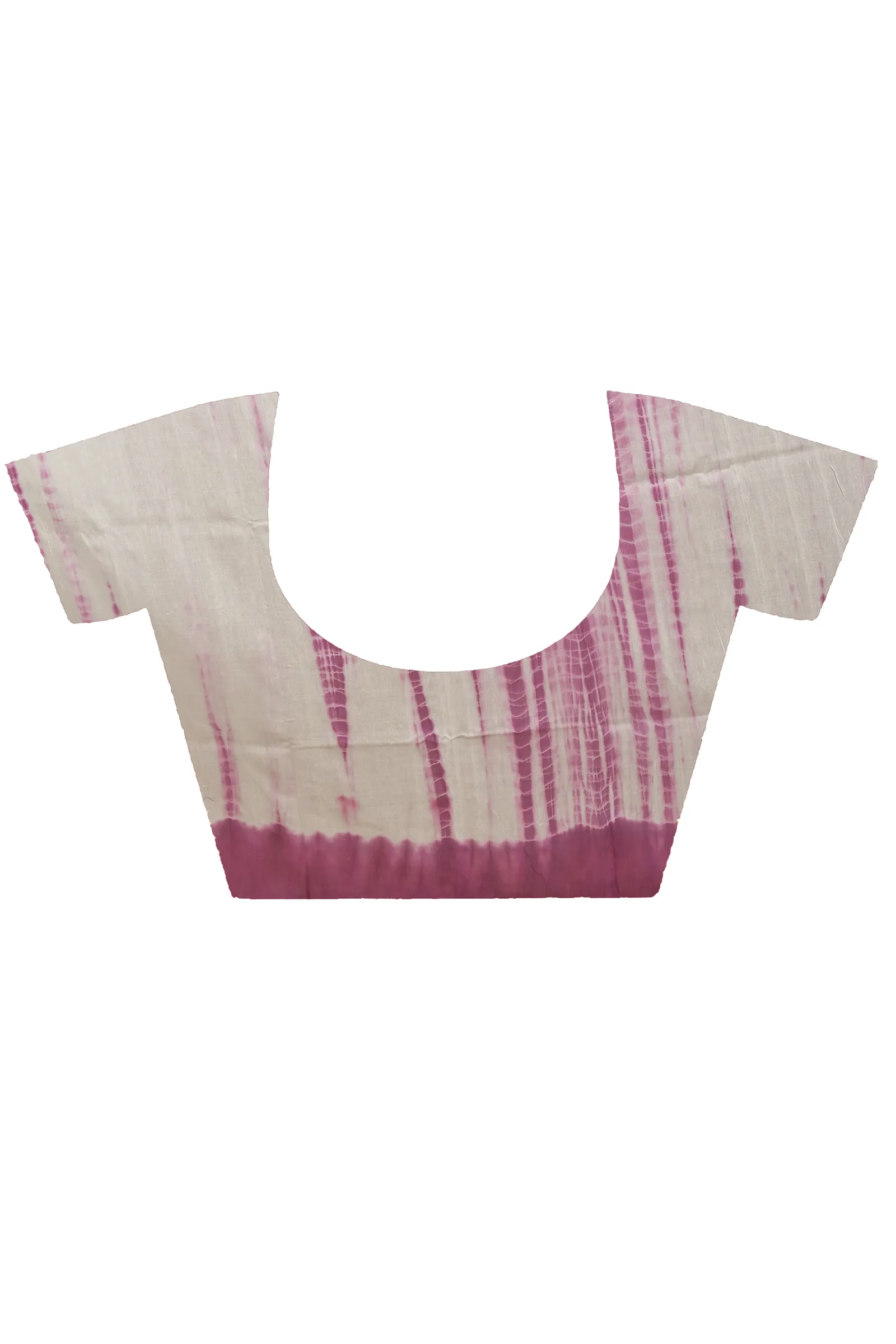 DipDiya Pure Cotton Purple White Achmol Classic Grace Badhni Dye Sarees