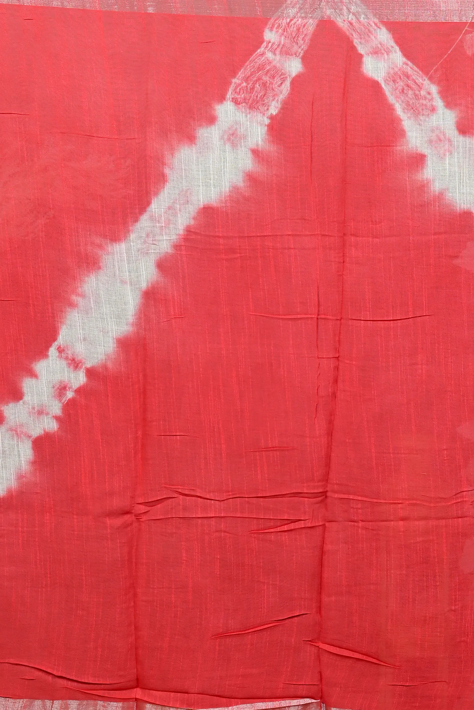 DipDiya Pure Cotton Red Finui Timeless Elegance Handloom Sarees