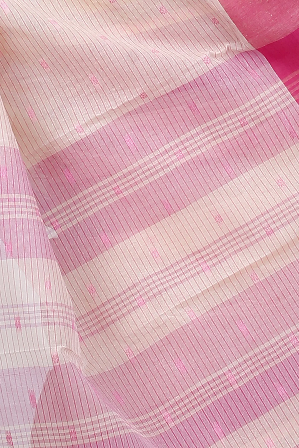 DipDiya Pure Cotton Red Uma Crafted by Artisans Tant Sarees