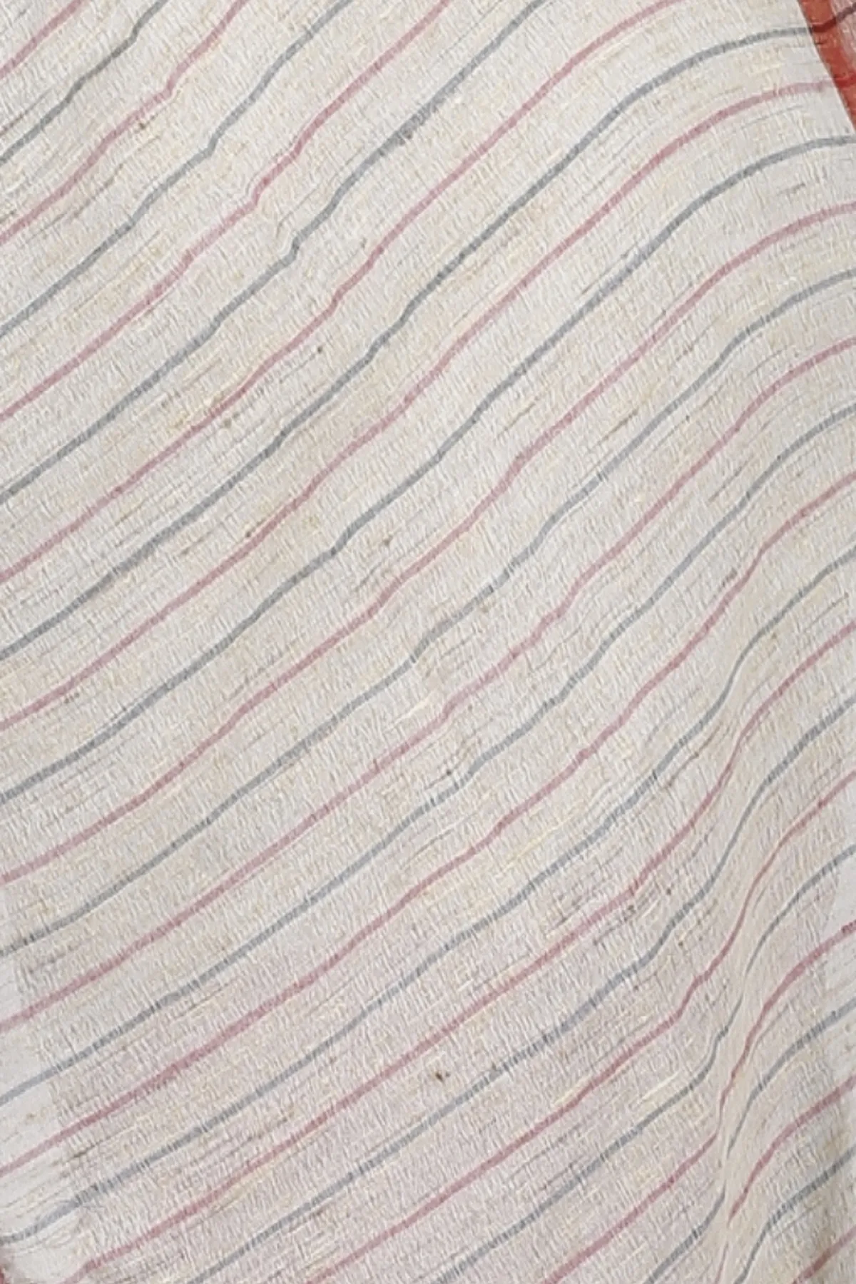 DipDiya Pure Cotton Red White Kusu Artisan Crafted Handloom Sarees
