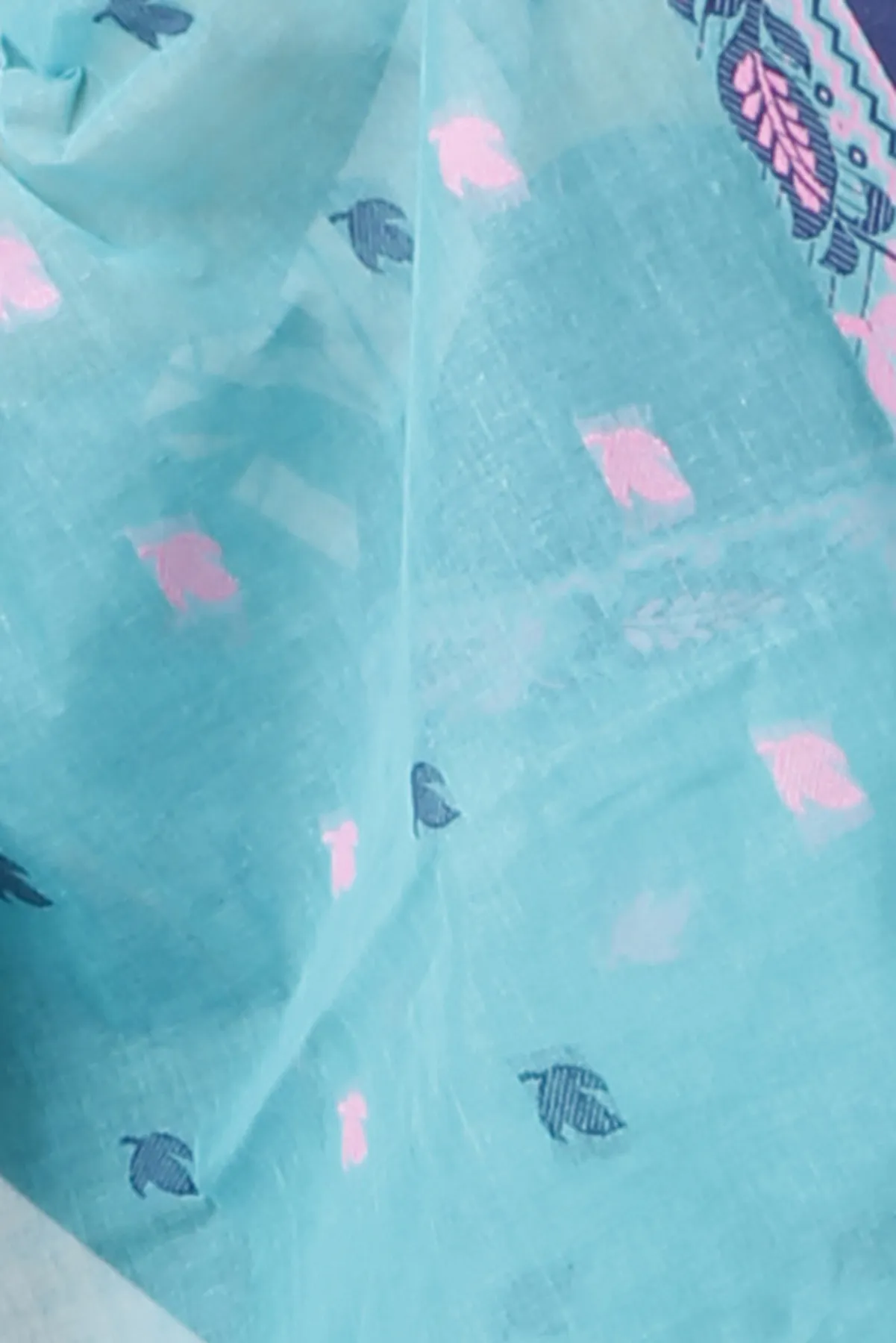 DipDiya Pure Cotton See Green Provati Heritage of Bengal Tant Sarees