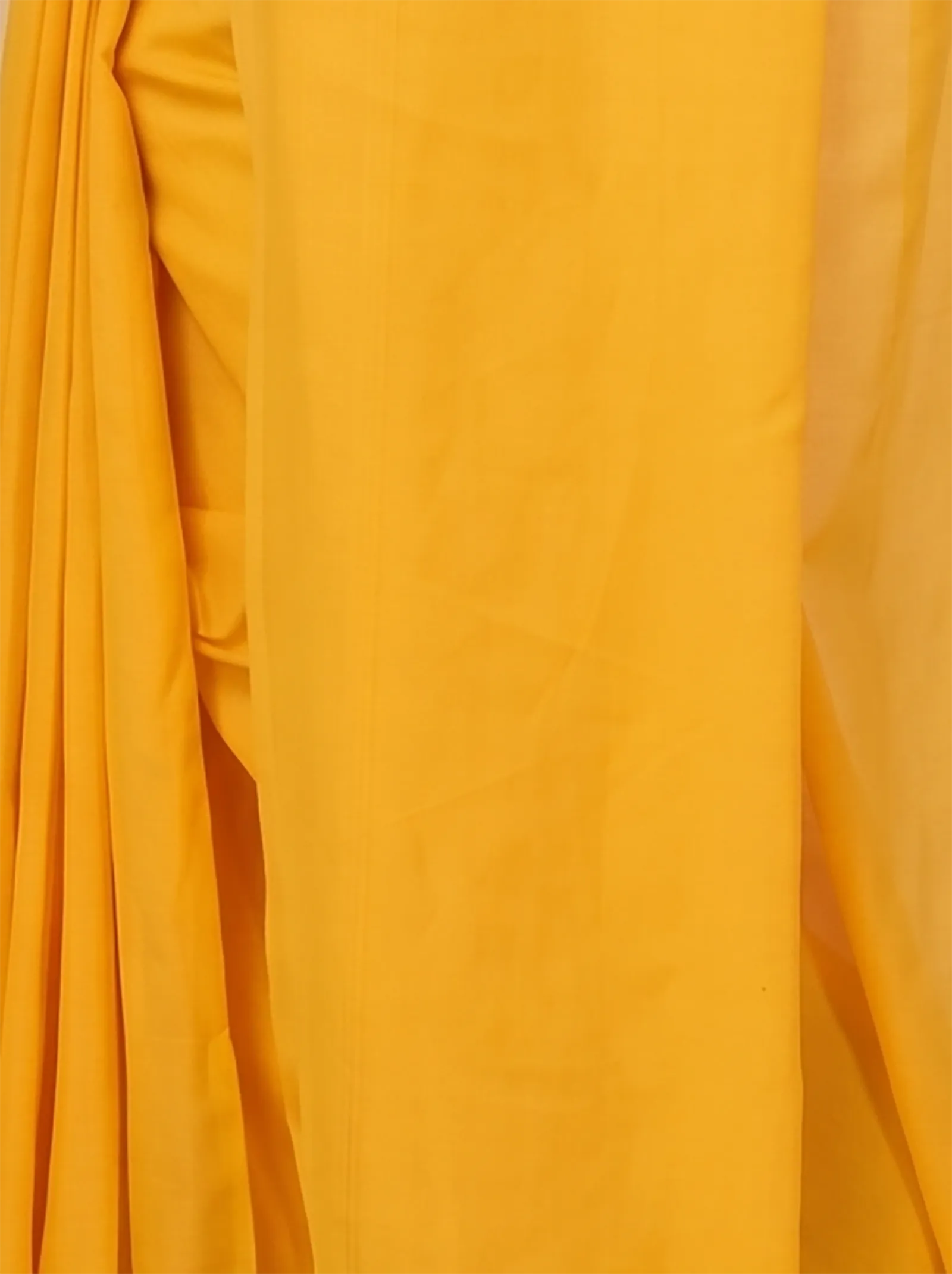 DipDiya Pure Cotton  Traditional Bengali Yellow Artisan Crafted ThanKhadi Handloom Saree