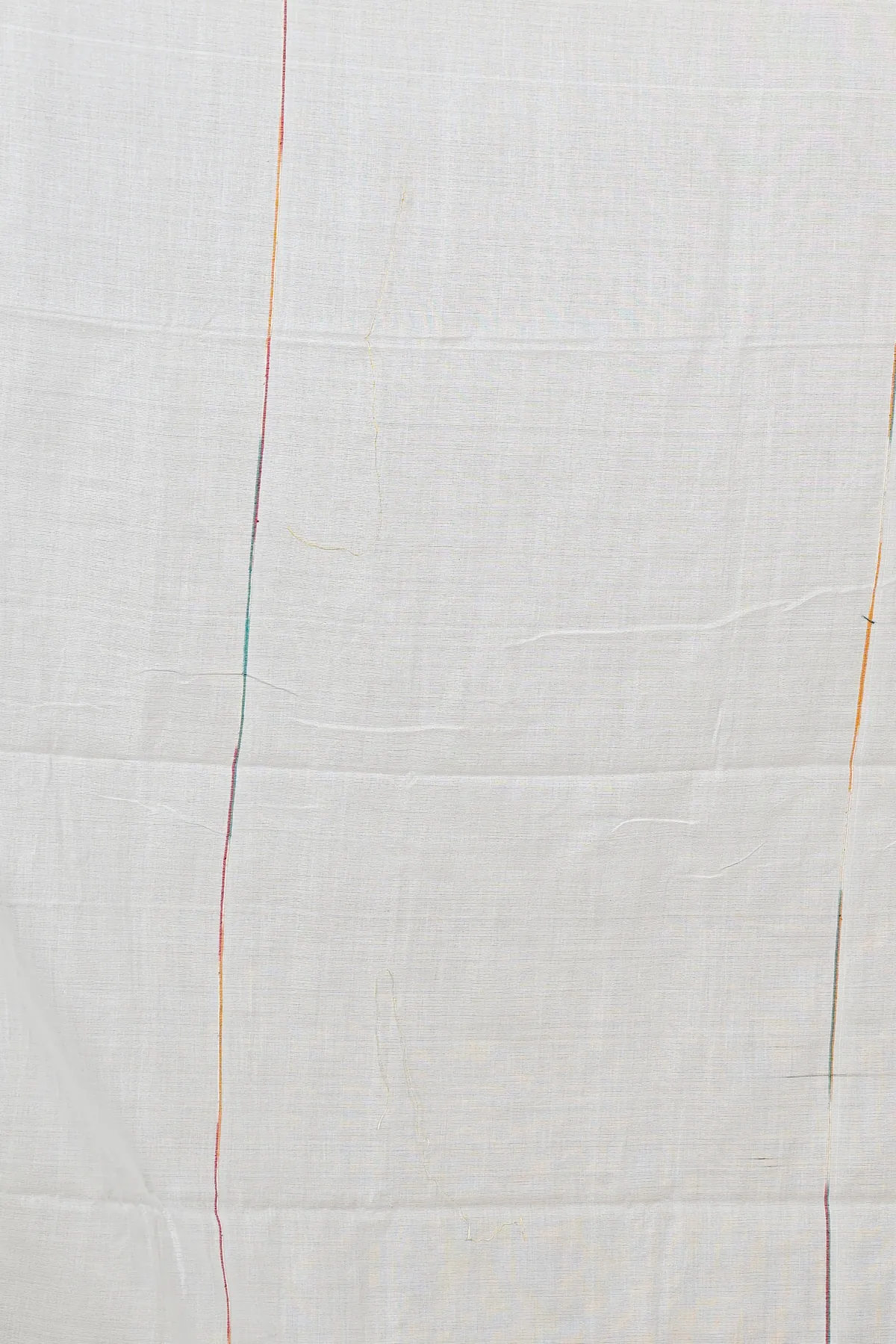 DipDiya Pure Cotton White Aplika Tanu Crafted by Artisans Applique Sarees