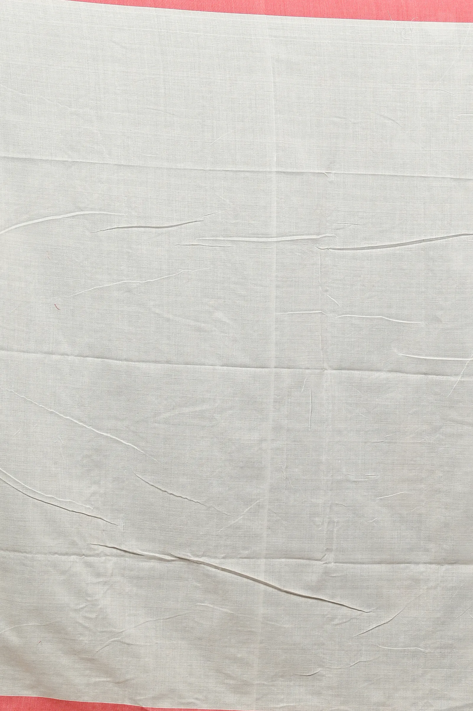 DipDiya Pure Cotton White Red Dhrli Artisan Crafted Embroidery Handloom sarees