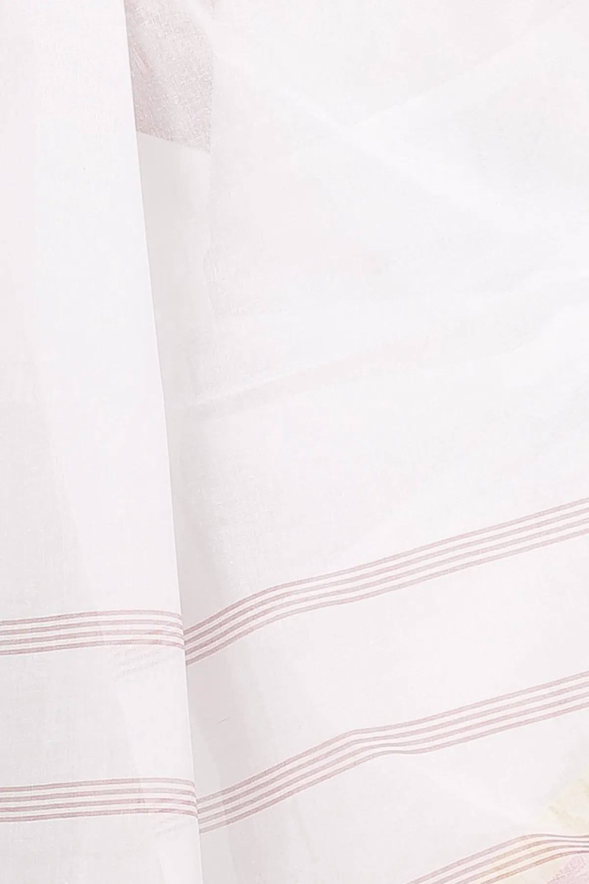 DipDiya Pure Cotton White Red Ethan Rooted in Bengal Tant Sarees
