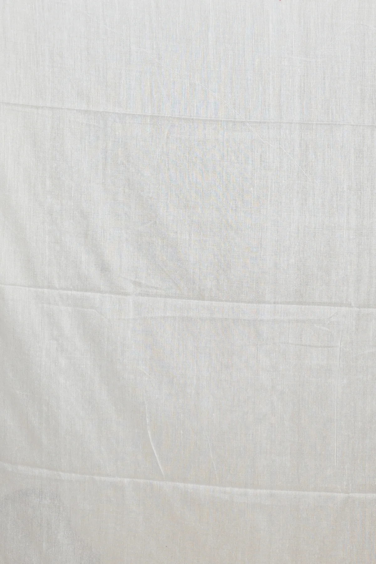 DipDiya Pure Cotton White Red Seuma Threads of Tradition Handloom Sarees