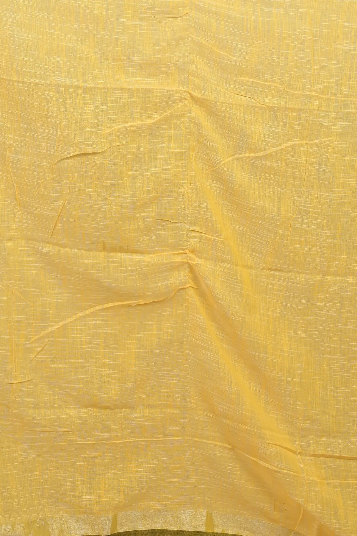 DipDiya Pure Cotton Yellow Hilda Threads of Tradition Printed Handloom Sarees