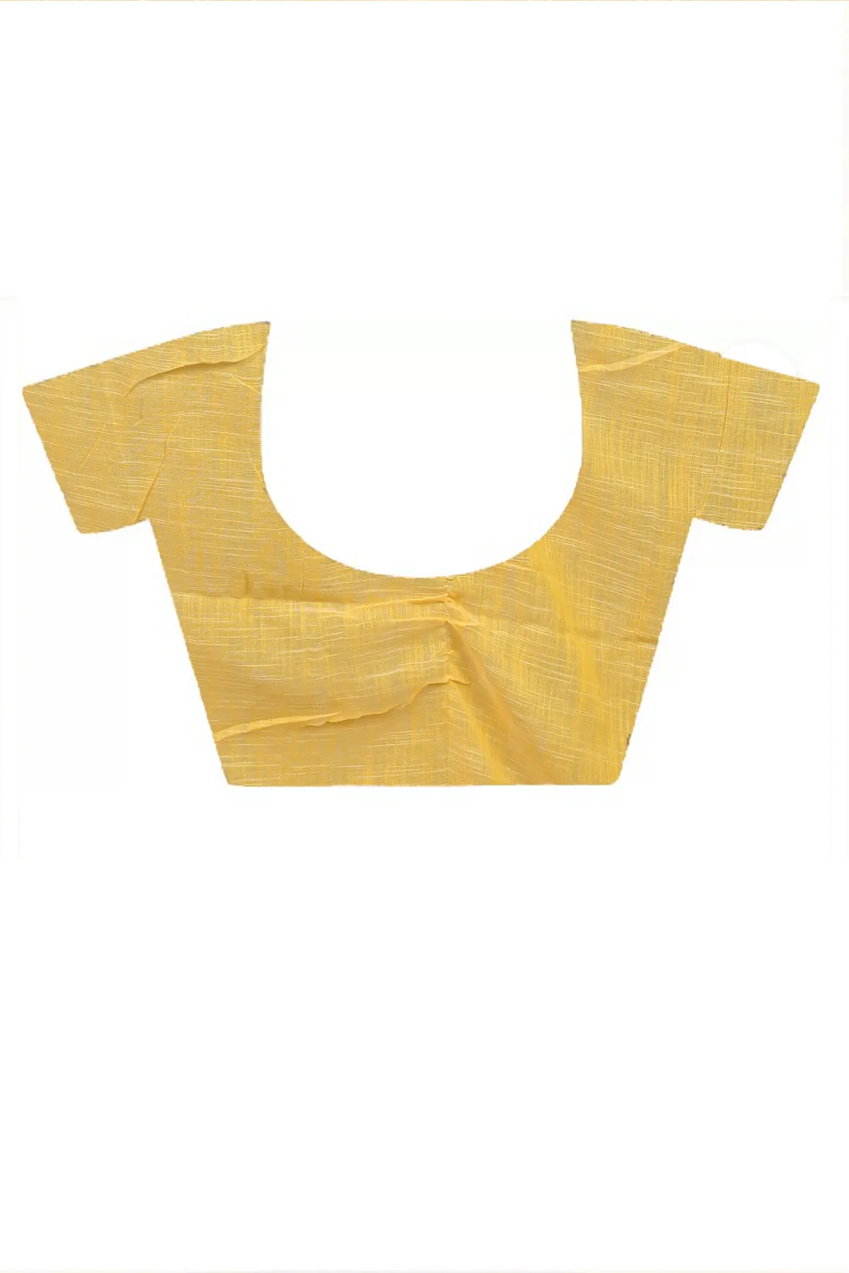 DipDiya Pure Cotton Yellow Hilda Threads of Tradition Printed Handloom Sarees