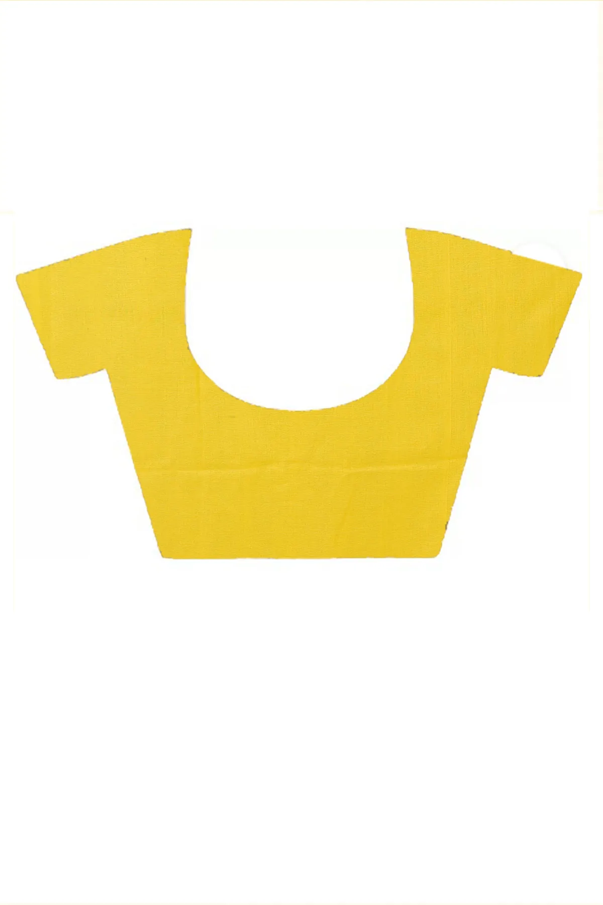 DipDiya Pure Cotton Yellow Kamal Loom to Love Hand Painted Sarees