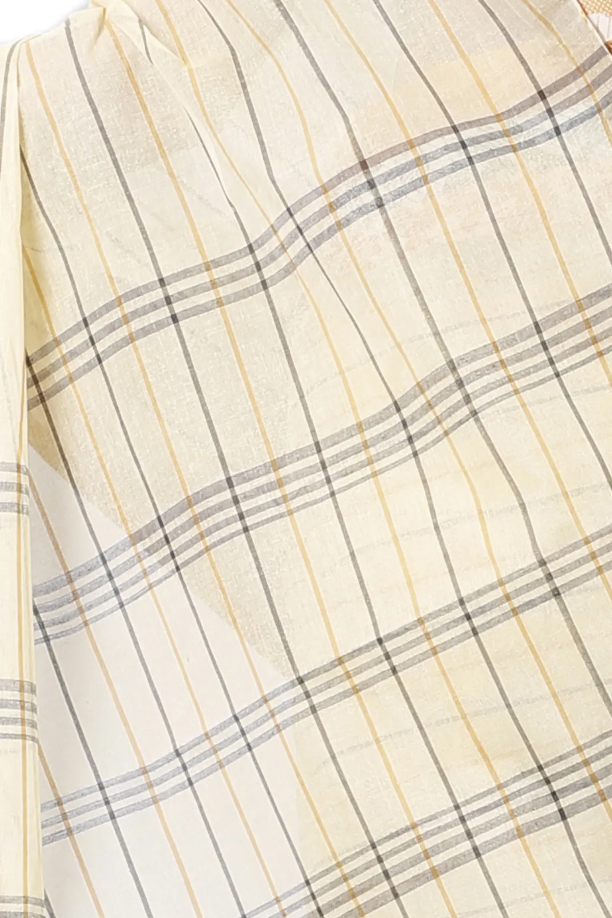 DipDiya Pure Cotton Yellow Subha Timeless Elegance Tant Sarees